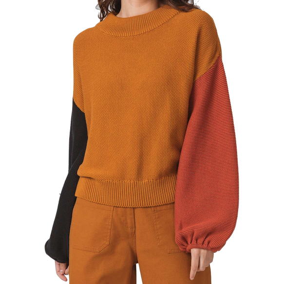 Skunkfunk Skfk, Aitza Sweater, ochre, XS (36)