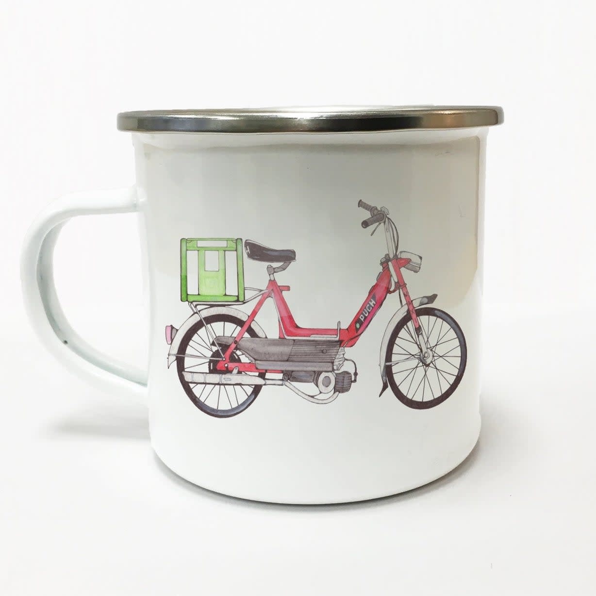 Lakor Lakor, Enamel mug, Red puch