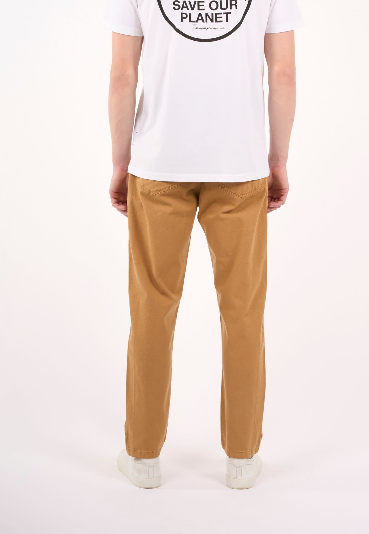 KnowledgeCotton Apparel KnowledgeCotton, Tim Tapered Canvas Pant, kelp, 34/32