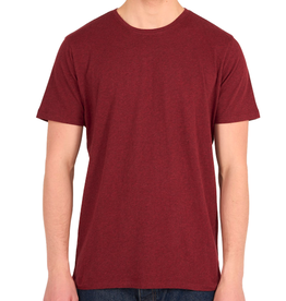 KnowledgeCotton Apparel KnowledgeCotton, Basic t-shirt,  rhubarb melange, S