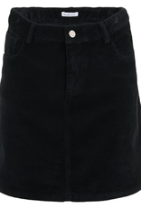 KnowledgeCotton Apparel KnowledgeCotton, Stretched 8-wales cord skirt, black jet, XS