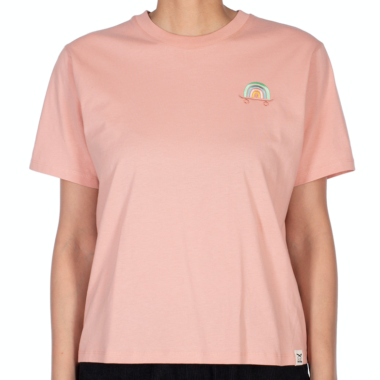 Iriedaily Iriedaily, Skate Heart Tee, vint. rose, L