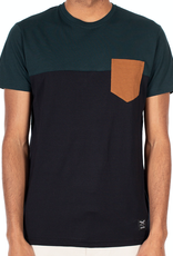 Iriedaily Iriedaily, Block Pocket 2 Tee, green black, L