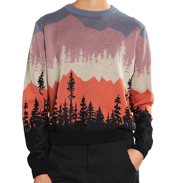 Dedicated Dedicated, Sweater Arendal Landscape, multi color, L