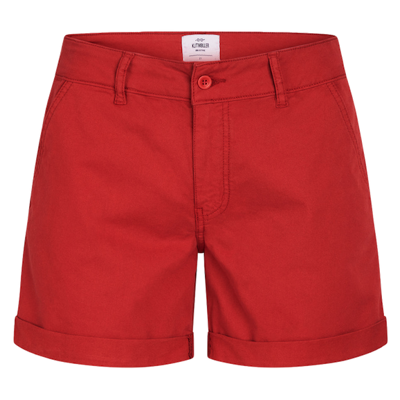 Klitmøller Klitmøller, Bella Corduroy Shorts, clay red, 28