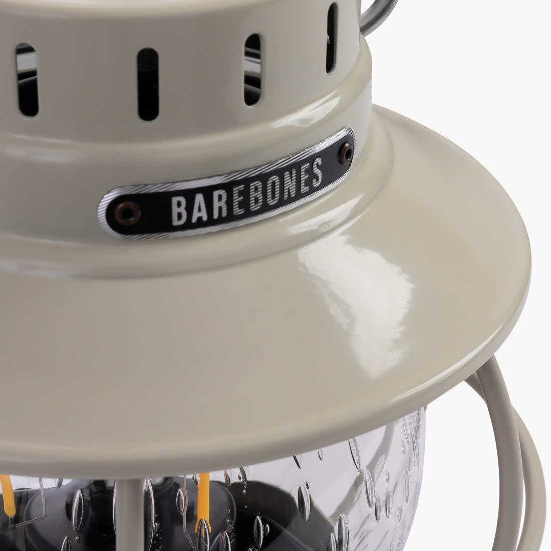 Barebones Barebones, Railroad Lantern, vintage white