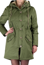 Rules by Mary, Debbie Parkas, Khaki Green, S