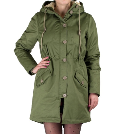 Rules by Mary, Debbie Parkas, Khaki Green, S