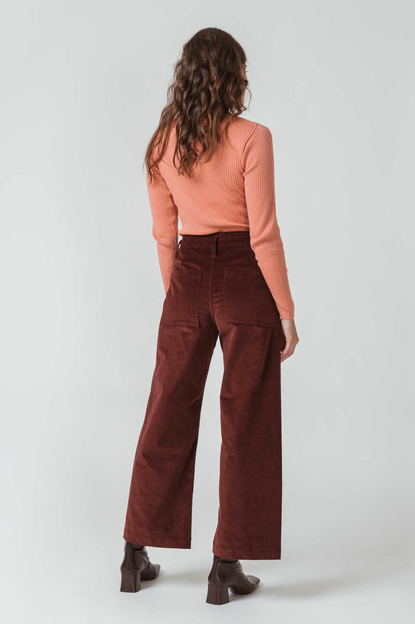 Skunkfunk Skfk, Iruntza trouser, burgundy, 40