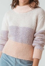 Skunkfunk Skfk, Nortza sweater, light pink and violet, L (42)