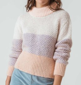 Skunkfunk Skfk, Nortza sweater, light pink and violet, L (42)