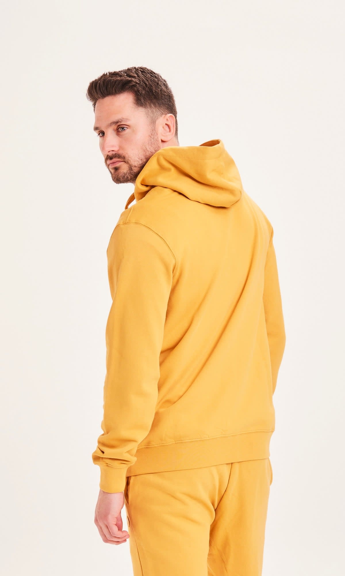 KnowledgeCotton Apparel KnowledgeCotton, Zip Hoodie sweat, honey gold, M