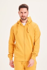 KnowledgeCotton Apparel KnowledgeCotton, Zip Hoodie sweat, honey gold, S