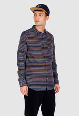 Iriedaily Iriedaily, Insito Stripe Shirt, greyblue, L