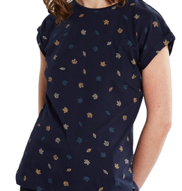 Dedicated Dedicated, T-Shirt Visby Autumn Leaves, navy, L