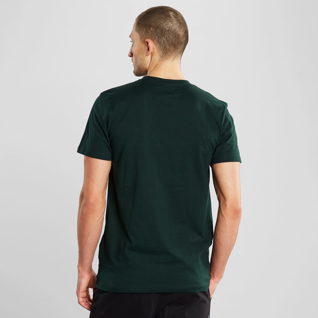 Dedicated Dedicated, T-Shirt Stockholm Tent EMB, dark green, S