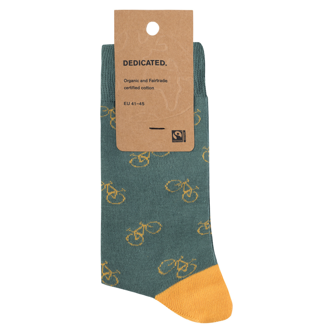 Dedicated Dedicated, Sigtuna Bike Pattern, forest green, 41-45