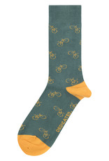 Dedicated Dedicated, Sigtuna Bike Pattern, forest green, 41-45