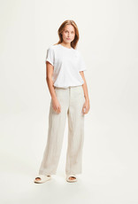 KnowledgeCotton Apparel KnowledgeCotton, Posey Linen Pants, light feather grey, L