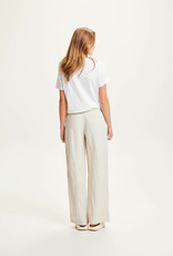 KnowledgeCotton Apparel KnowledgeCotton, Posey Linen Pants, light feather grey, L