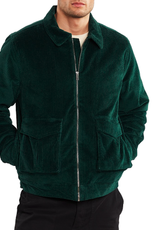 Dedicated Dedicated, Padded Jacket Corduroy, dark green, L