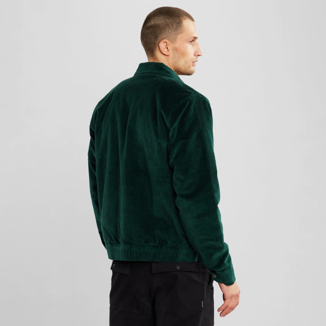 Dedicated Dedicated, Padded Jacket Corduroy, dark green, L