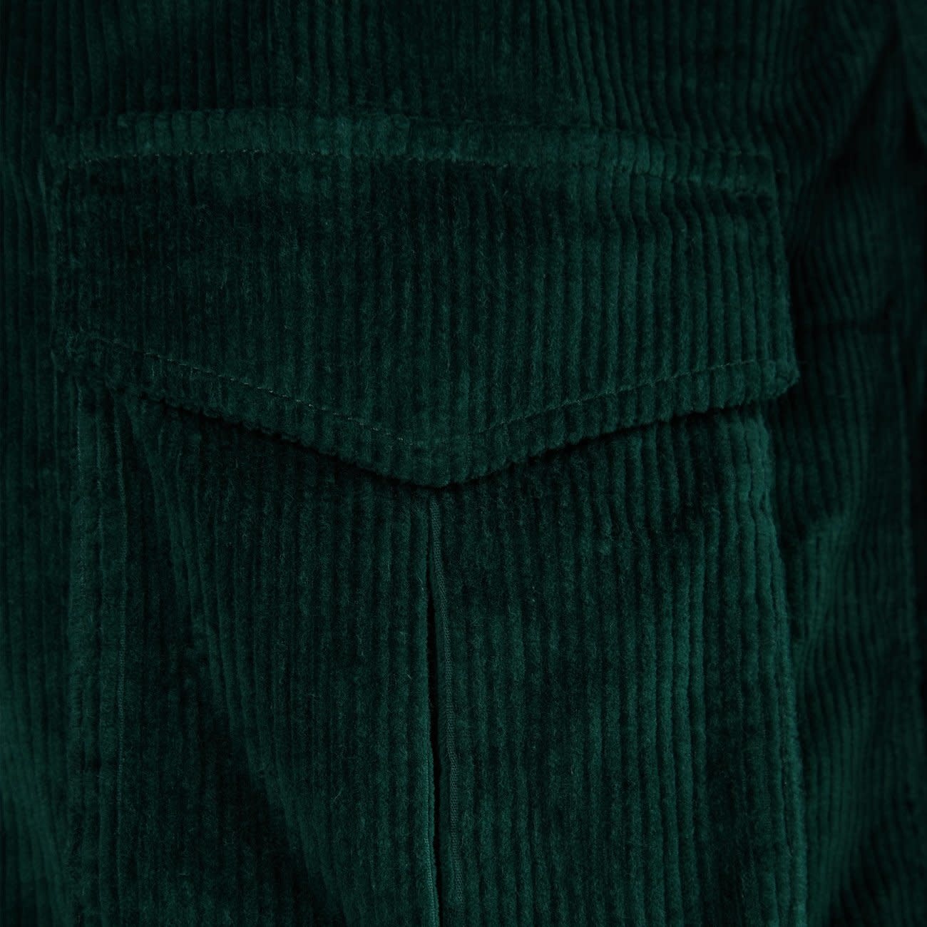 Dedicated Dedicated, Padded Jacket Corduroy, dark green, M