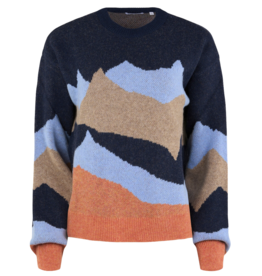 KnowledgeCotton Apparel KnowledgeCotton, Mountain crew neck knit, item colour, L