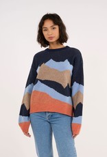 KnowledgeCotton Apparel KnowledgeCotton, Mountain crew neck knit, item colour, L