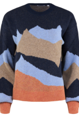 KnowledgeCotton Apparel KnowledgeCotton, Mountain crew neck knit, item colour, M