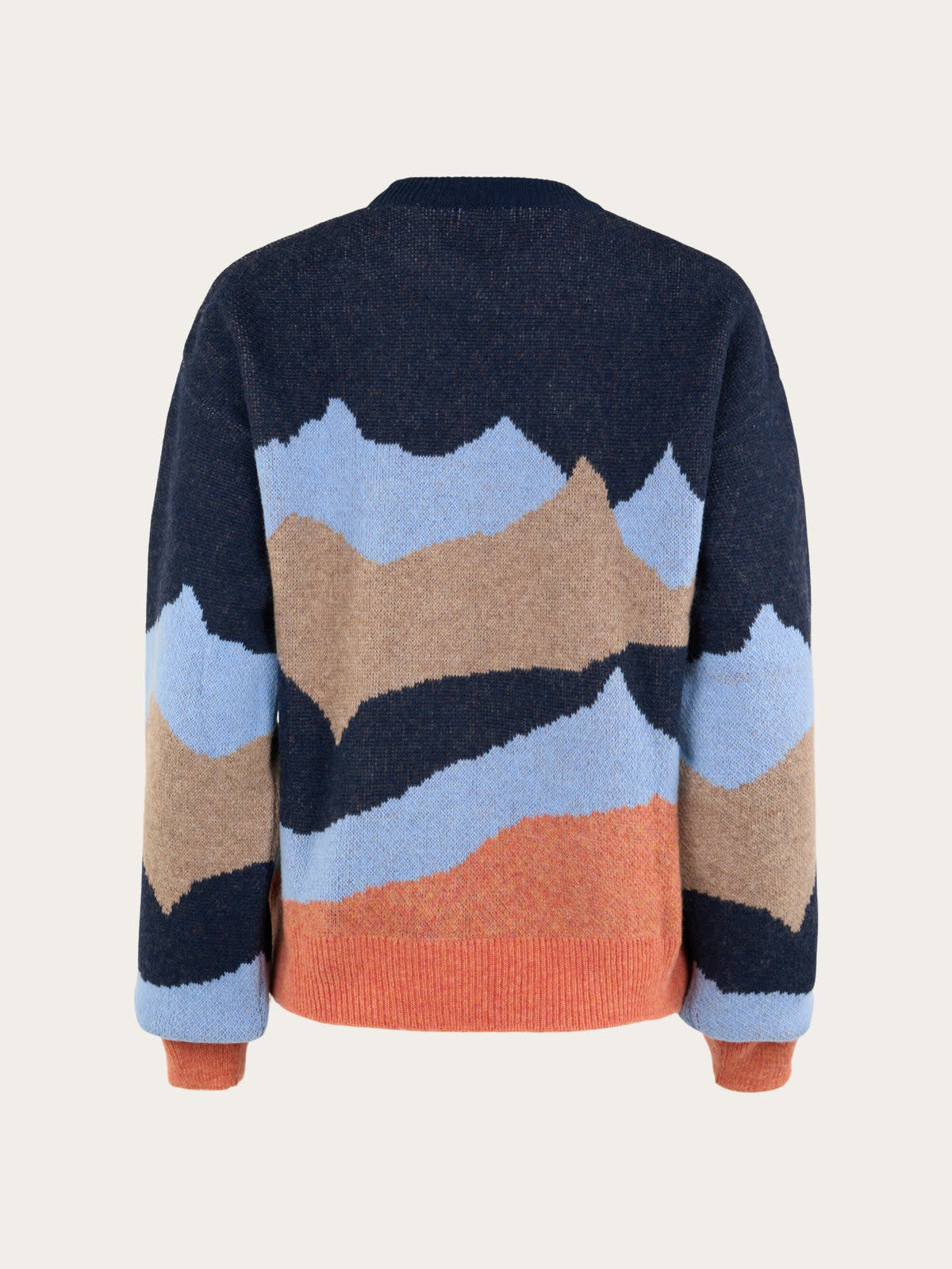 KnowledgeCotton Apparel KnowledgeCotton, Mountain crew neck knit, item colour, M