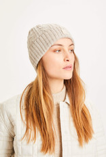 KnowledgeCotton Apparel KnowledgeCotton, Leaf Cable Knit Hat, nature melange