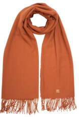 KnowledgeCotton Apparel KnowledgeCotton, Solid Woven Scarf, autumn leaf