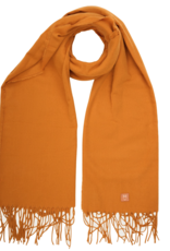 KnowledgeCotton Apparel KnowledgeCotton, Solid Woven Scarf, desert sun