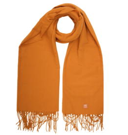 KnowledgeCotton Apparel KnowledgeCotton, Solid Woven Scarf, desert sun