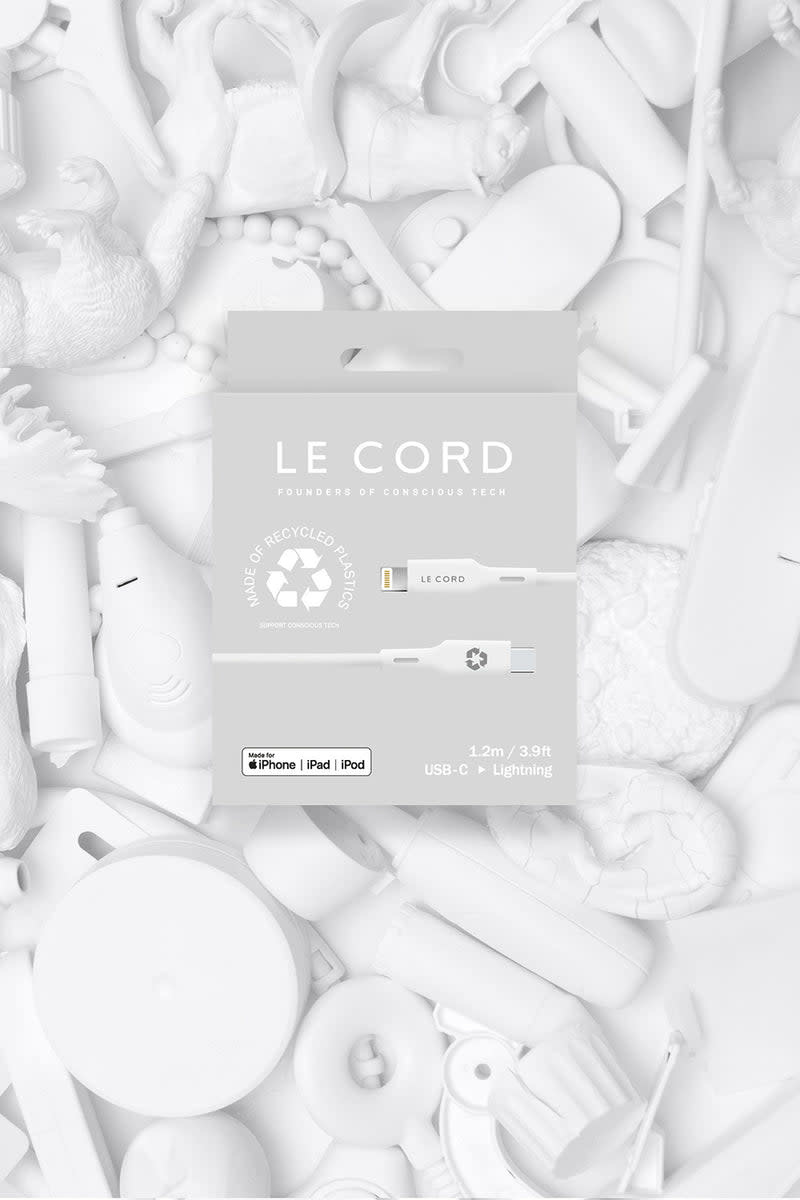 Le Cord Le Cord, Minimal Series 1.2 (USB-C to Lightning), foggy snow