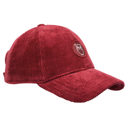 KnowledgeCotton Apparel KnowledgeCotton, 8-wales corduroy cap, Rhubarb