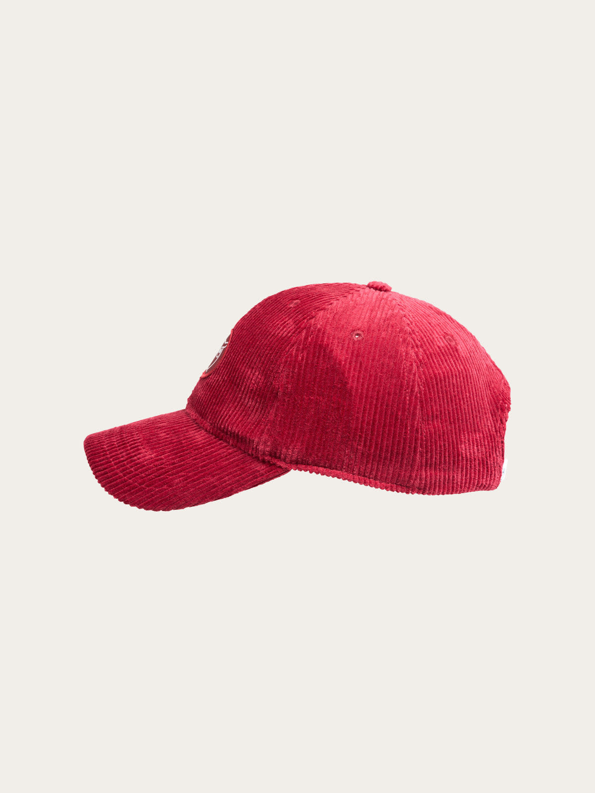 KnowledgeCotton Apparel KnowledgeCotton, 8-wales corduroy cap, Rhubarb