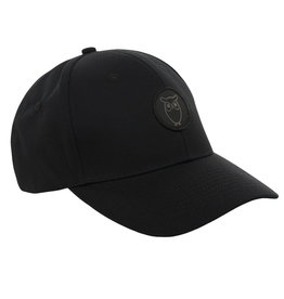 KnowledgeCotton Apparel KnowledgeCotton, Twill cap, Black jet, one size