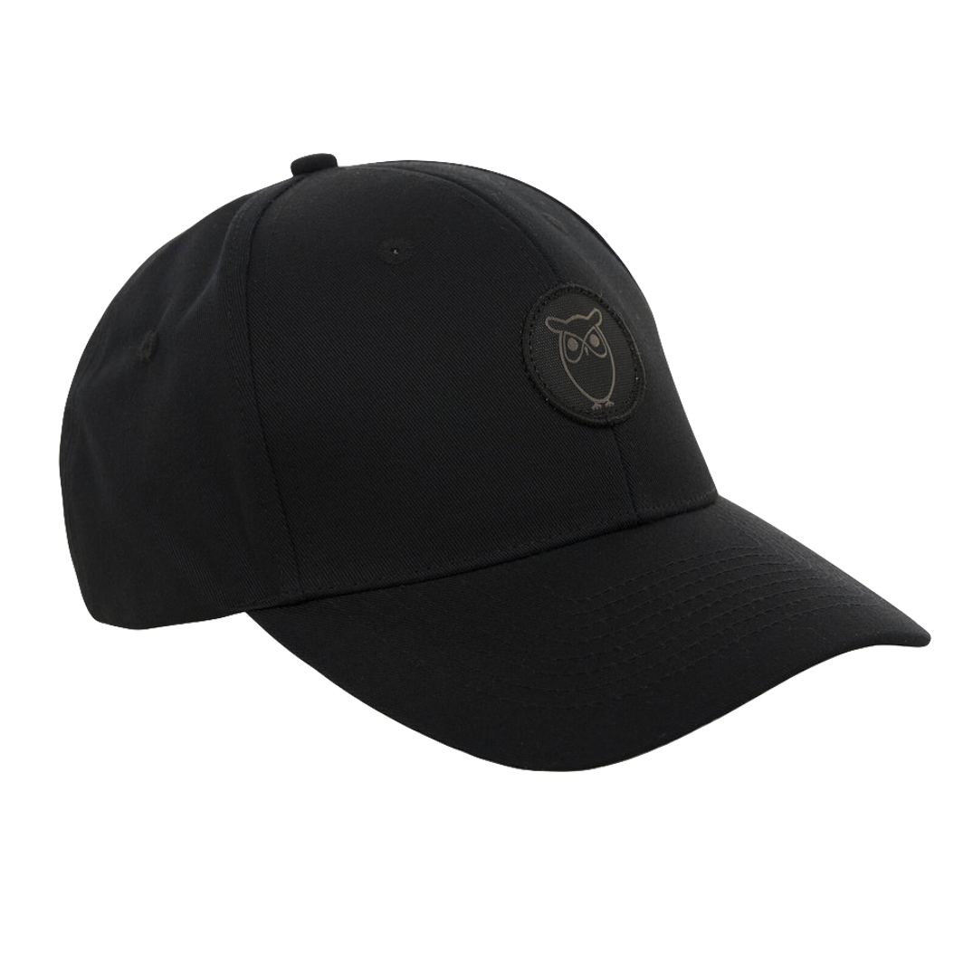 KnowledgeCotton Apparel KnowledgeCotton, Twill cap, Black jet, one size