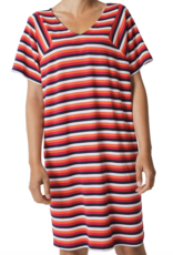 Skunkfunk Skfk, Ary Dress, red stripes, XS (36)