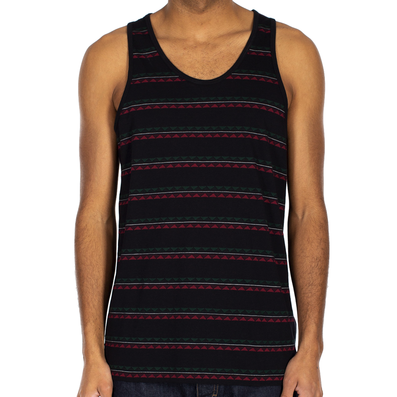 Iriedaily Iriedaily, Monte Noe Jaque Tank, black red, L