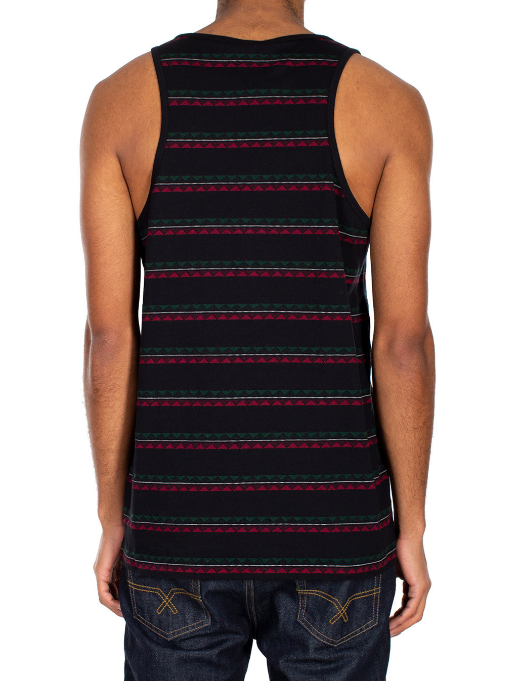 Iriedaily Iriedaily, Monte Noe Jaque Tank, black red, S