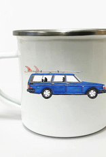 Lakor Lakor, Enamel Mug, getaway car