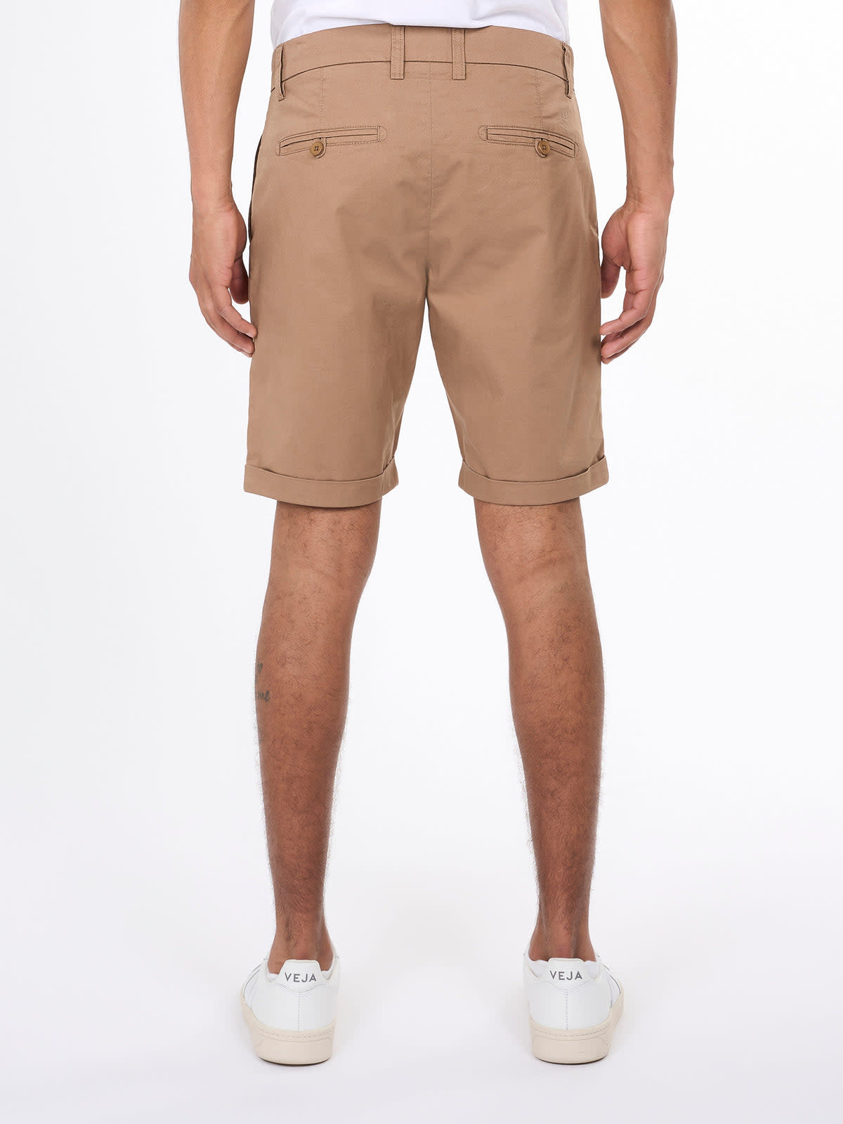 KnowledgeCotton Apparel KnowledgeCotton, Chino Poplin Shorts, tuffet, 34