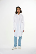 KnowledgeCotton Apparel KnowledgeCotton, Poplin Shirt Dress, bright white, XS