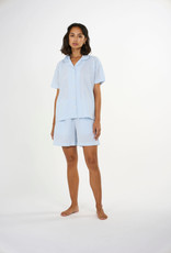 KnowledgeCotton Apparel KnowledgeCotton, set short, blue fog, L