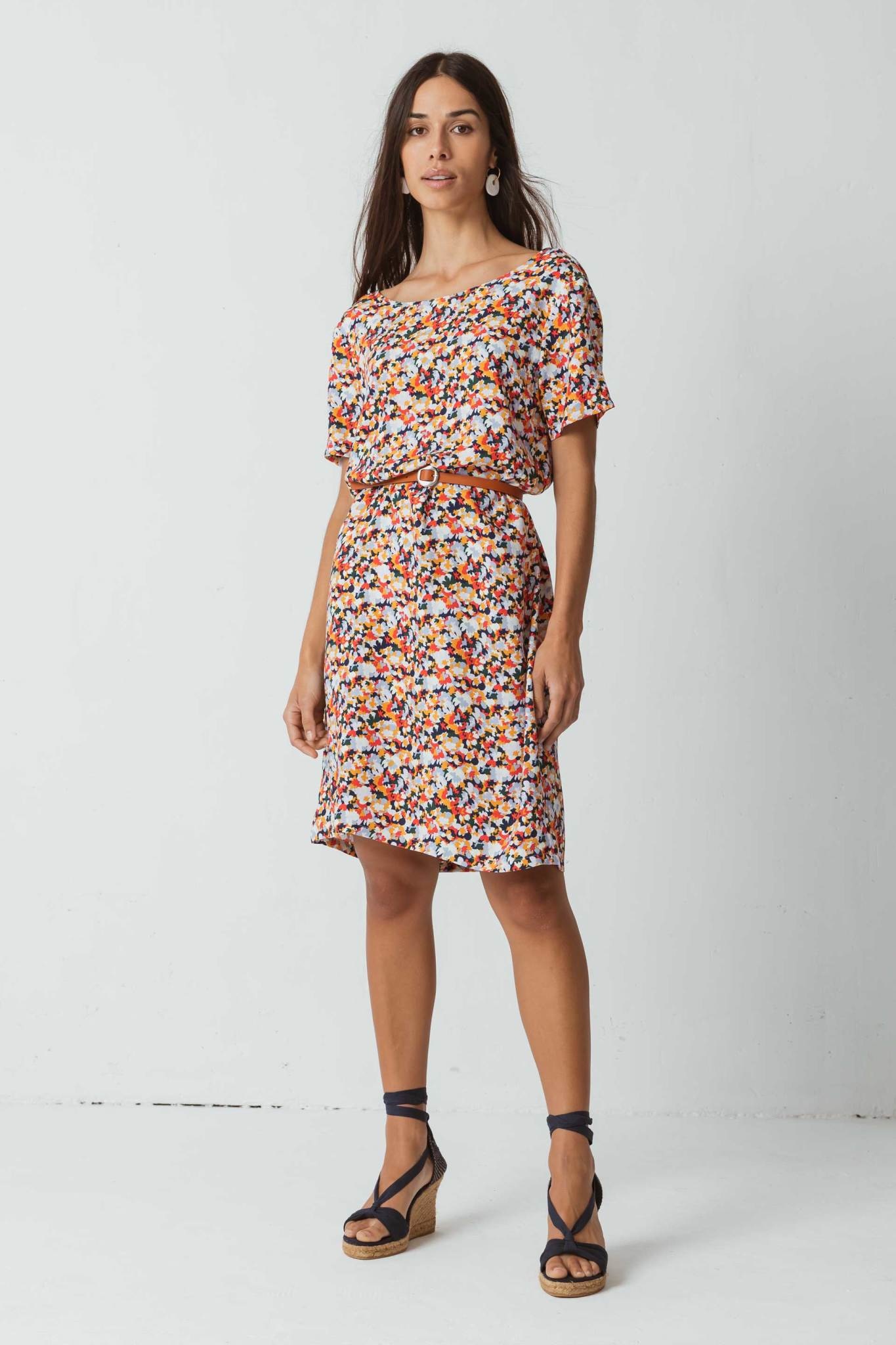 Skunkfunk Skfk, Kai Dress, multicolour loreak, XS