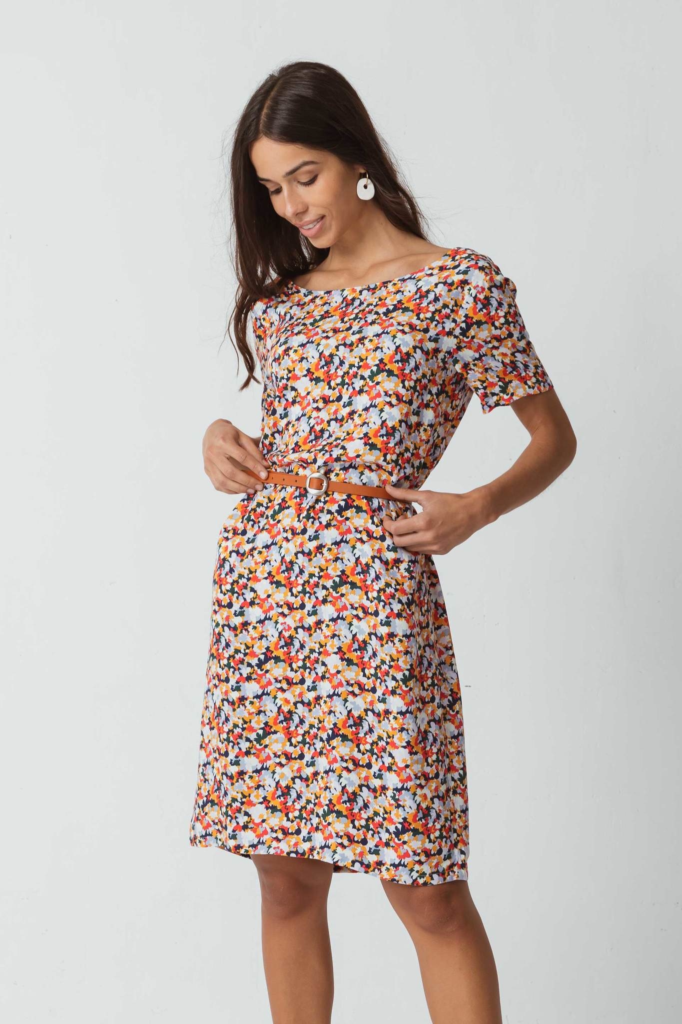 Skunkfunk Skfk, Kai Dress, multicolour loreak, XS