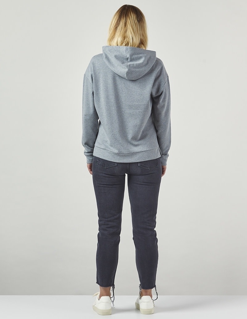 ZRCL ZRCL, W Hoodie Mava Basic, stone grey, M